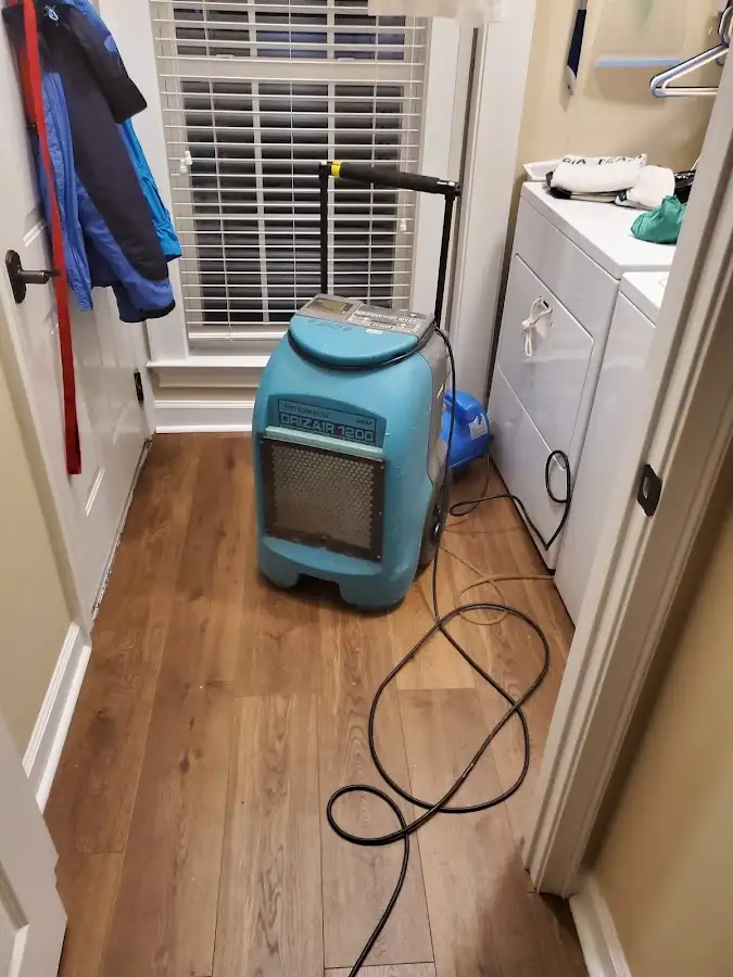 Commercial dehumidifier deployed for Flood Damage Cleanup in Bernalillo