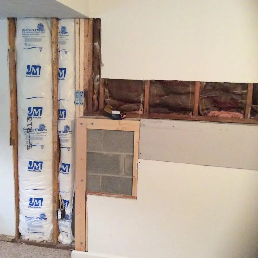 Wall insulation replacement during Structural Drying in Bernalillo